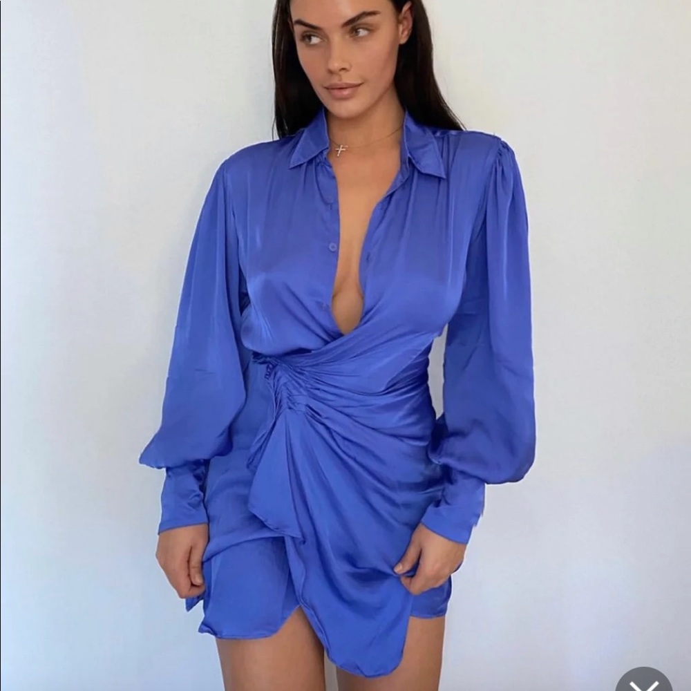 Amor Mia Allegra dress in ultraviolet